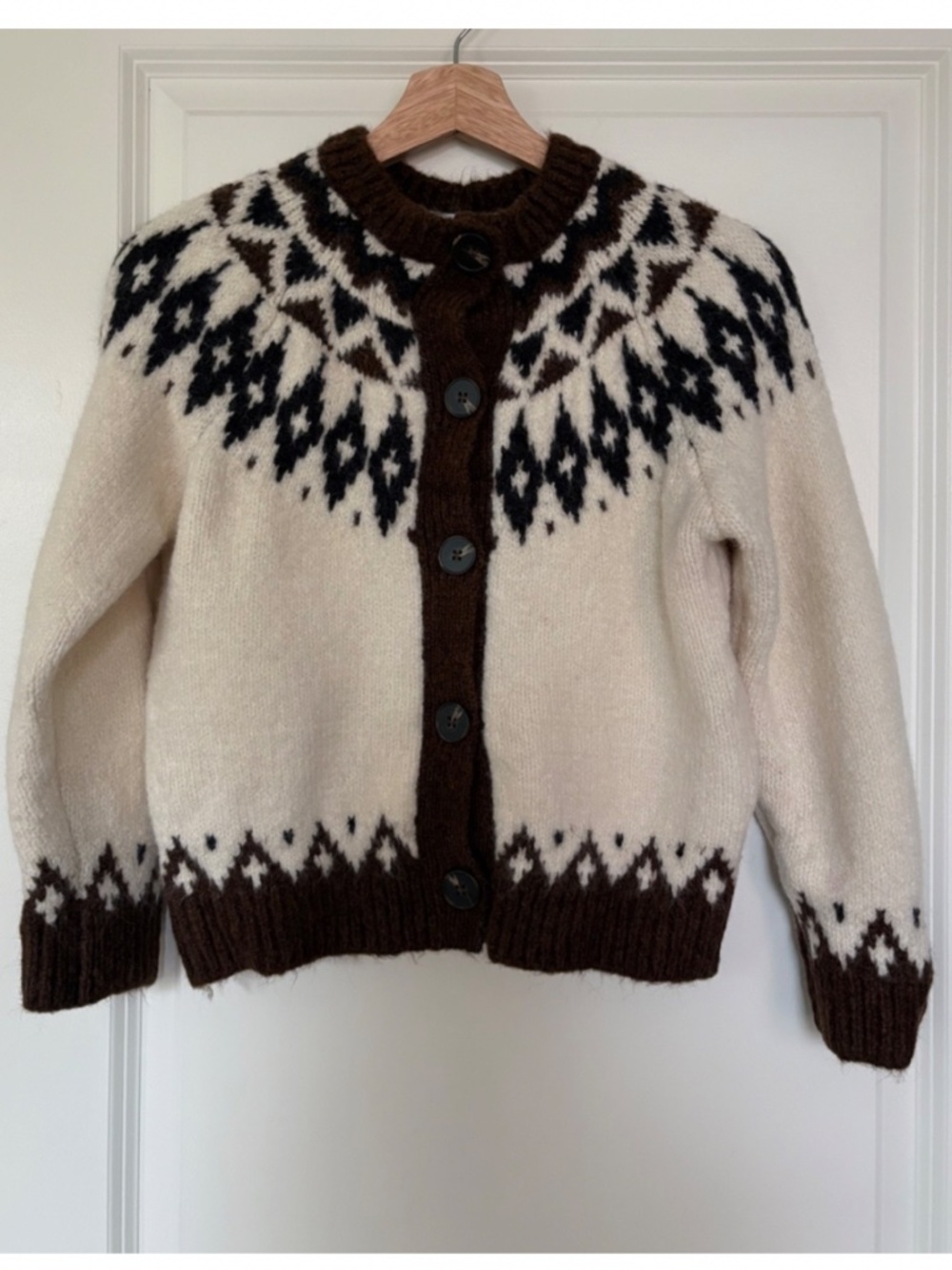 Zara girls cardigan sweater 9-10 years Wool NWOT
